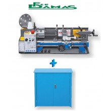 TORNIO PARALLELO FERVI ART. 0716S + BASE PER TORNIO ART. 0716/B FERVI KIT 0224